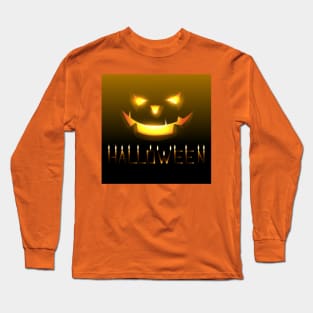 Spooky Pumpkin Long Sleeve T-Shirt